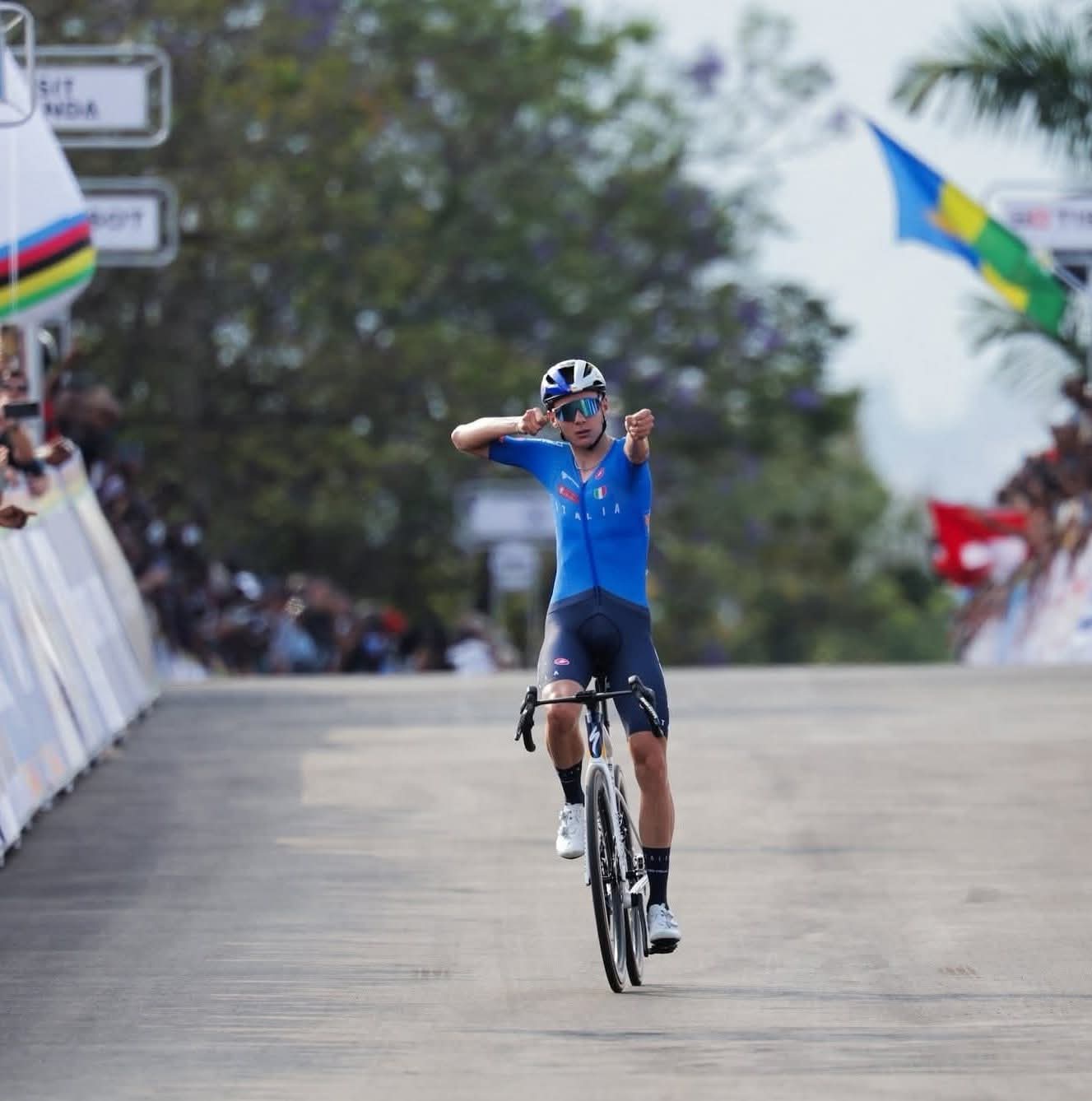 🚨🏆🌈🚴🏻‍♂️🇷🇼Mondiali, Under 23: Lorenzo Finn, l’arciere genovese!🏹🇮🇹