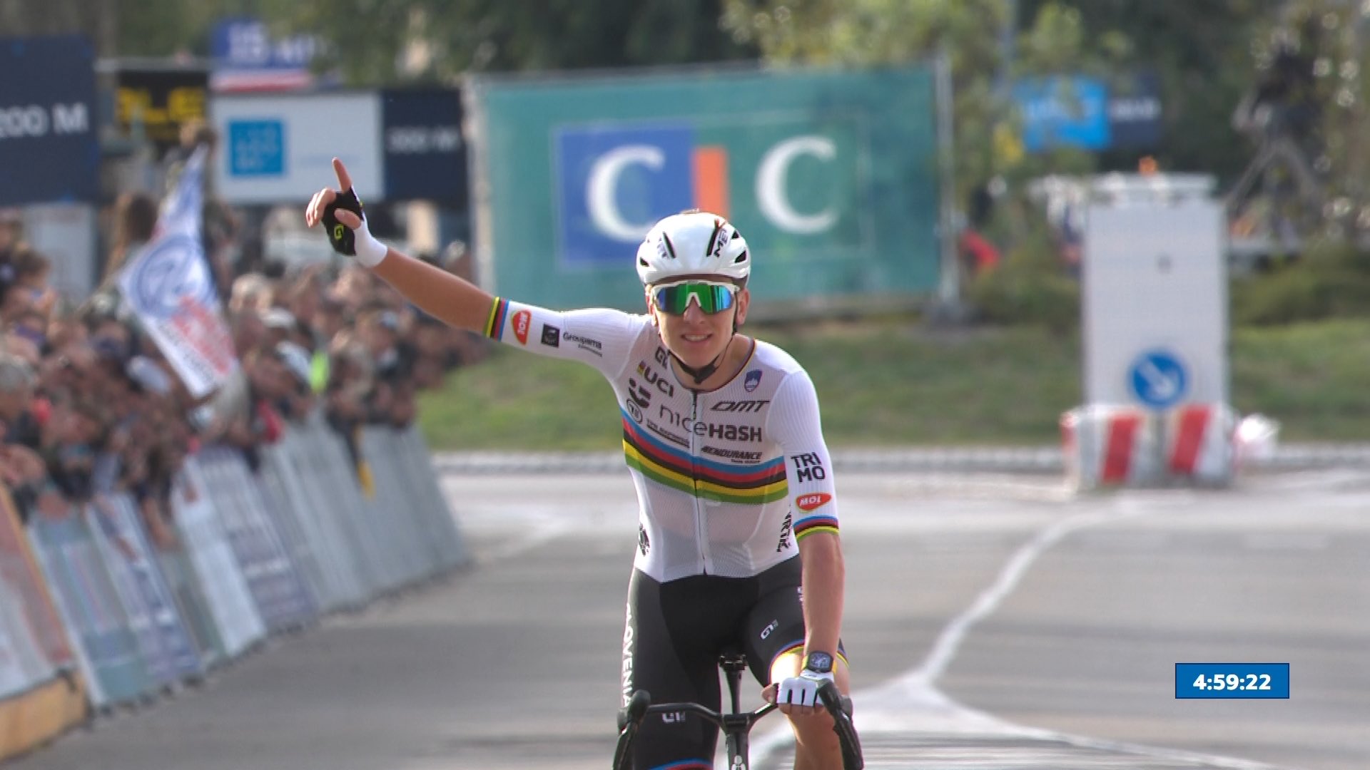 🚨🏆🇪🇺🚴🏻‍♂️🇫🇷Europei, uomini élite : ancora Pogačar, Evenepoel e Seixas sul podio!🇸🇮🇧🇪🇫🇷