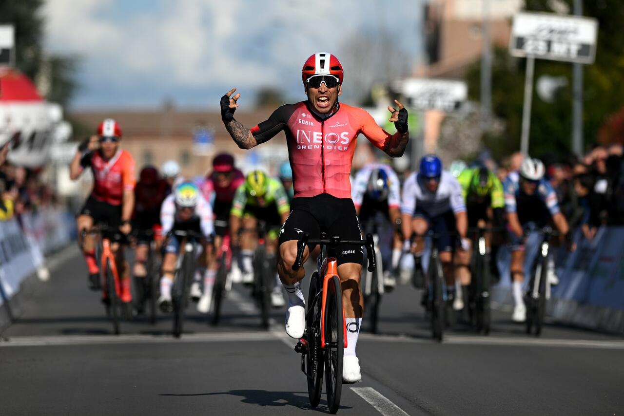 SETTIMANA INTERNAZIONALE COPPI E BARTALI: VOLATA VINCENTE DI CALEB EWAN