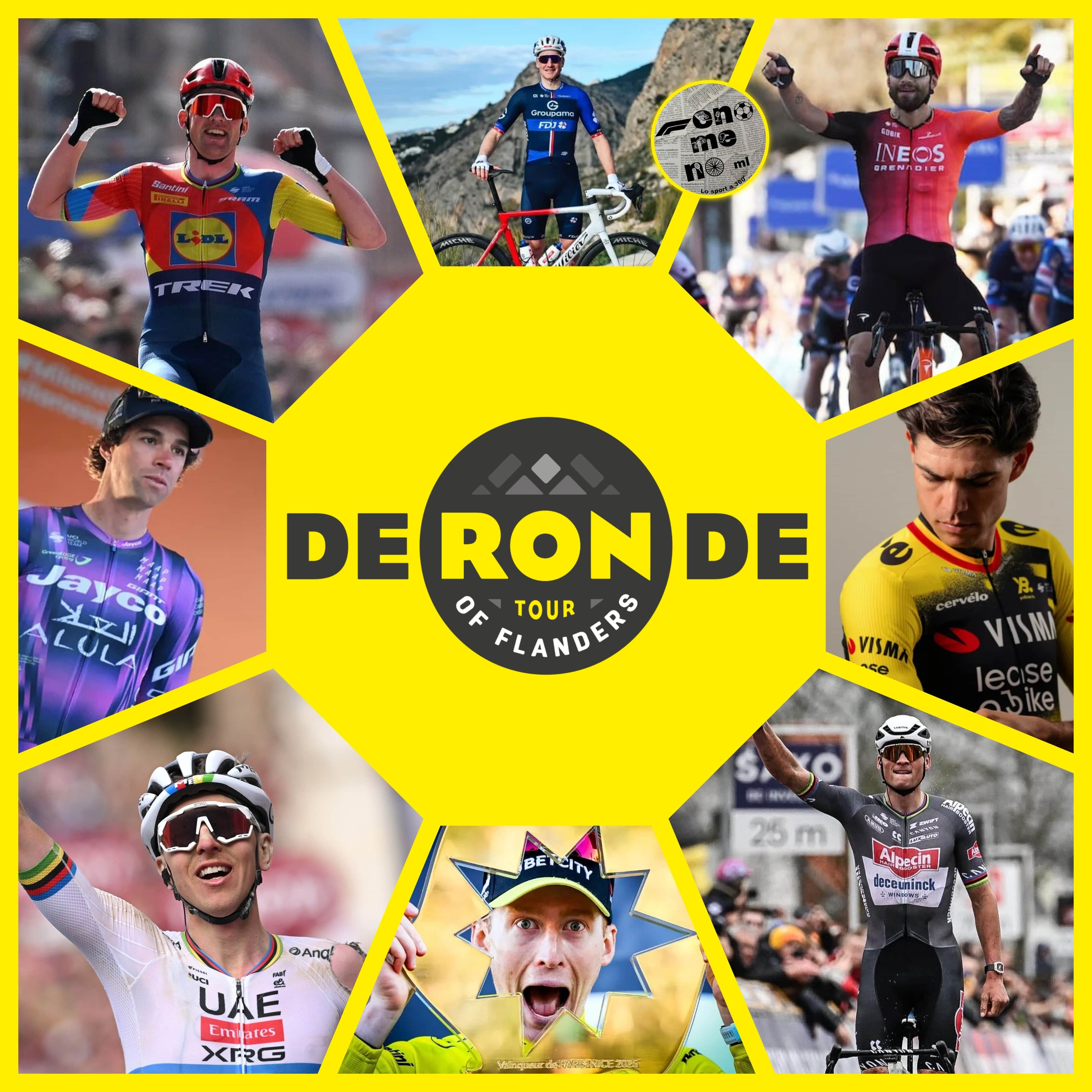 🚨🏆🚴🏻‍♂️🇧🇪Giro delle Fiandre: MVDP contro Pogačar ?