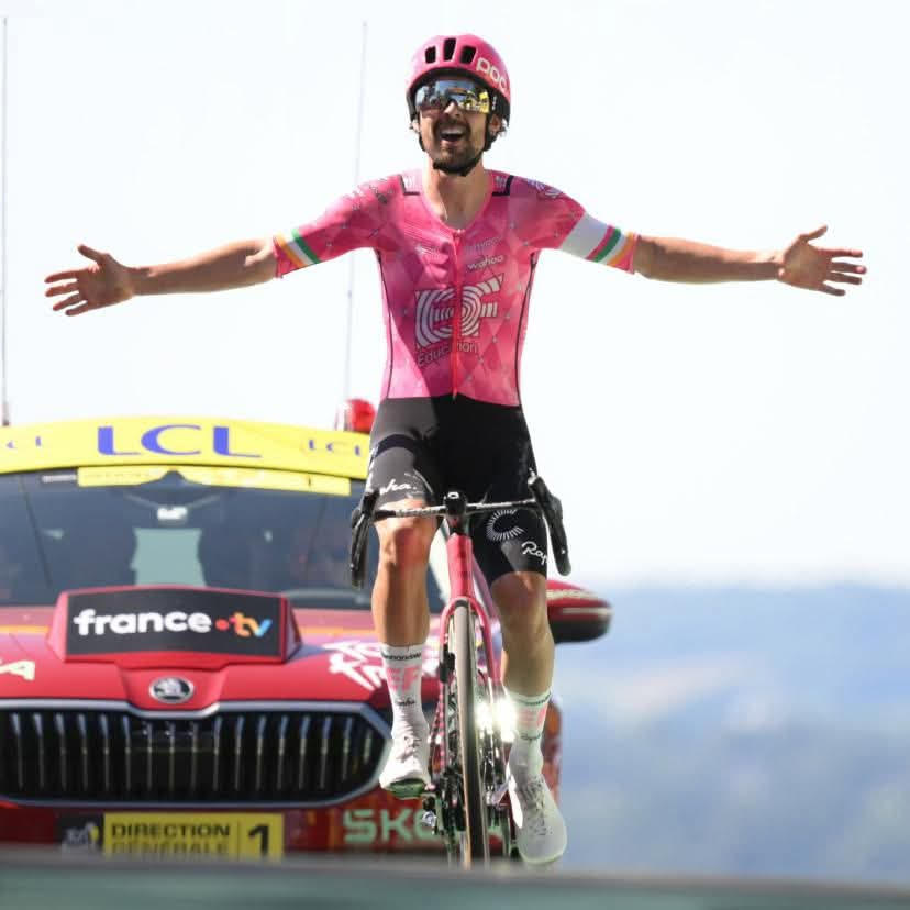 🚨🏆🚴🏻‍♂️🇫🇷Tour de France: straordinario Ben Healy, MVDP in giallo!🇮🇪
