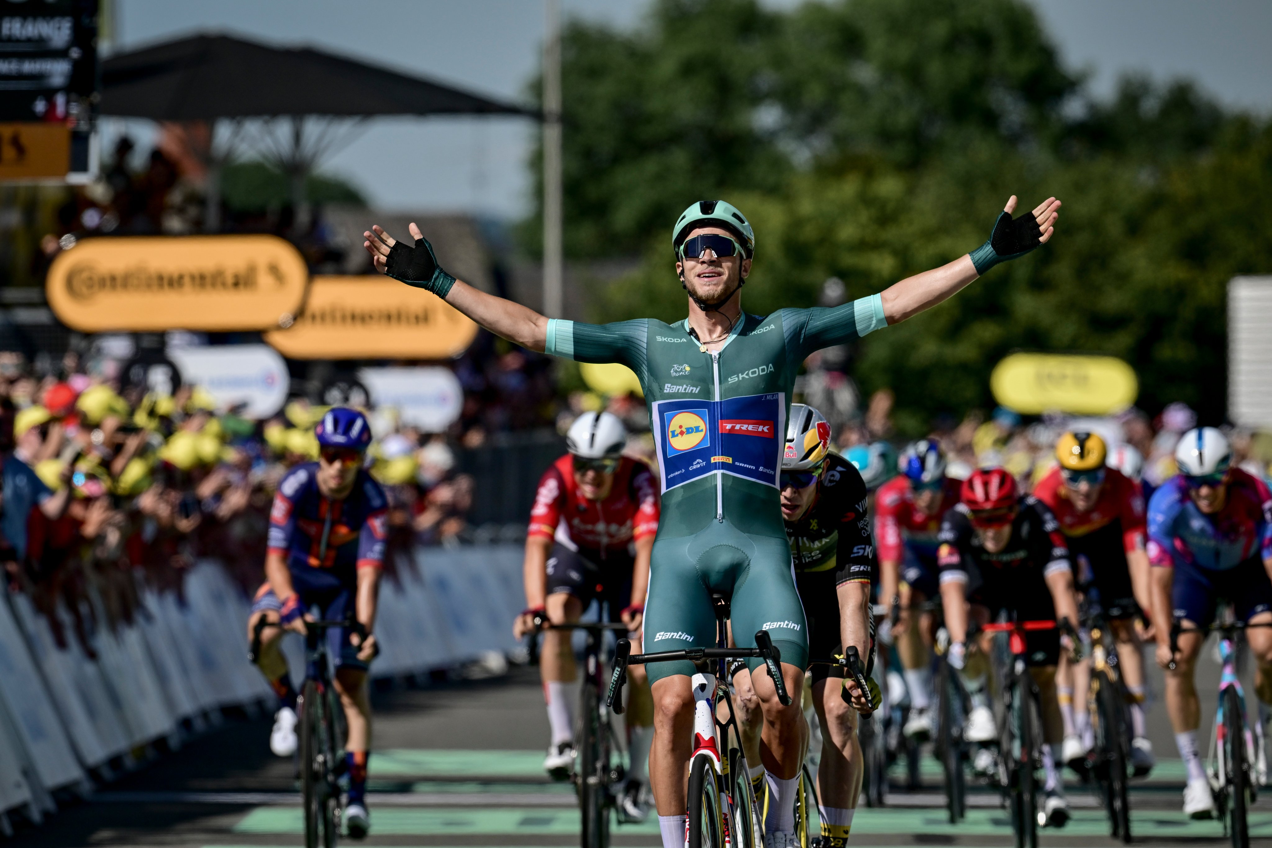 🚨🏆🚴🏻‍♂️🇫🇷Tour de France: finalmente Jonathan Milan !🇮🇹
