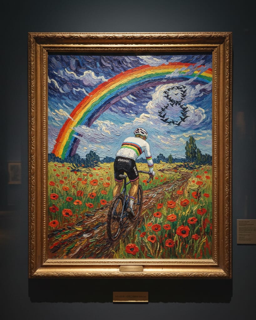 🚨🏆🌈🚴🏻‍♂️🇳🇱Mondiali ciclocross, uomini élite: le 8 meraviglie di MVDP!🇳🇱