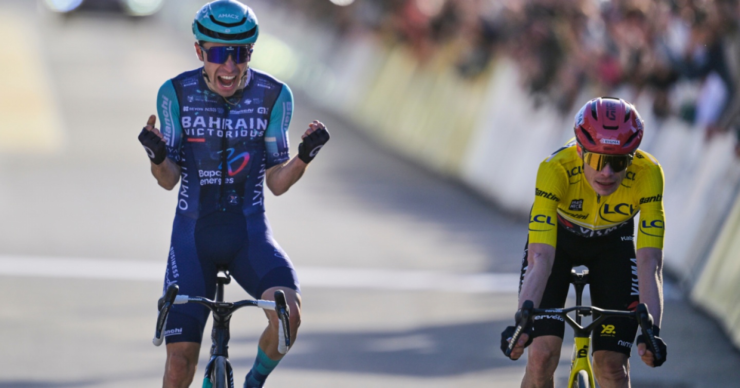 8° TAPPA PARIGI NIZZA: IMPRESA DI LENNY MARTINEZ! VINGEGAARD SCONFITTO ALLO SPRINT