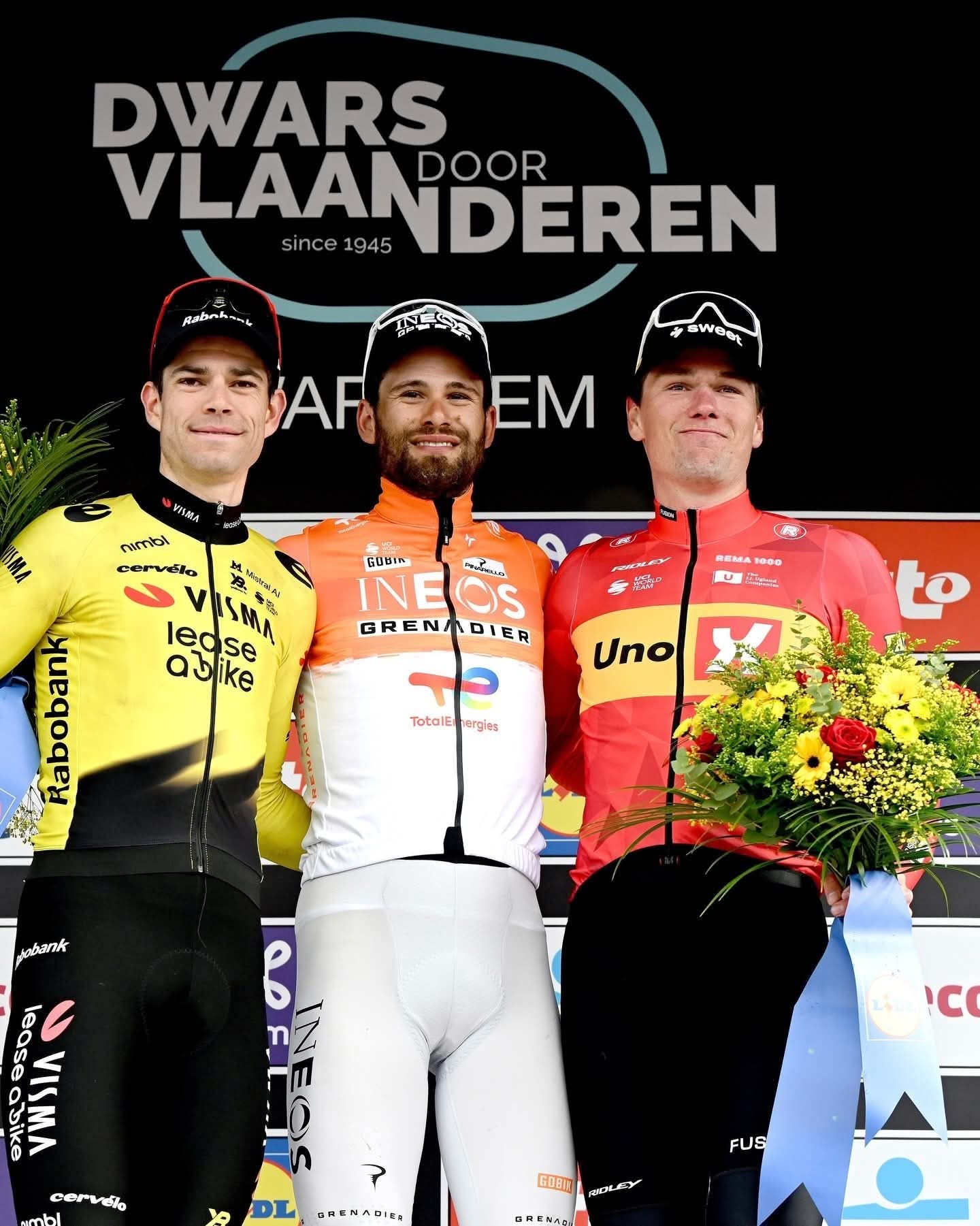 🚨🏆🚴🏻‍♂️🇧🇪Dwars door Vlaanderen: Ganna beffa un grande van Aert!🇮🇹🇧🇪