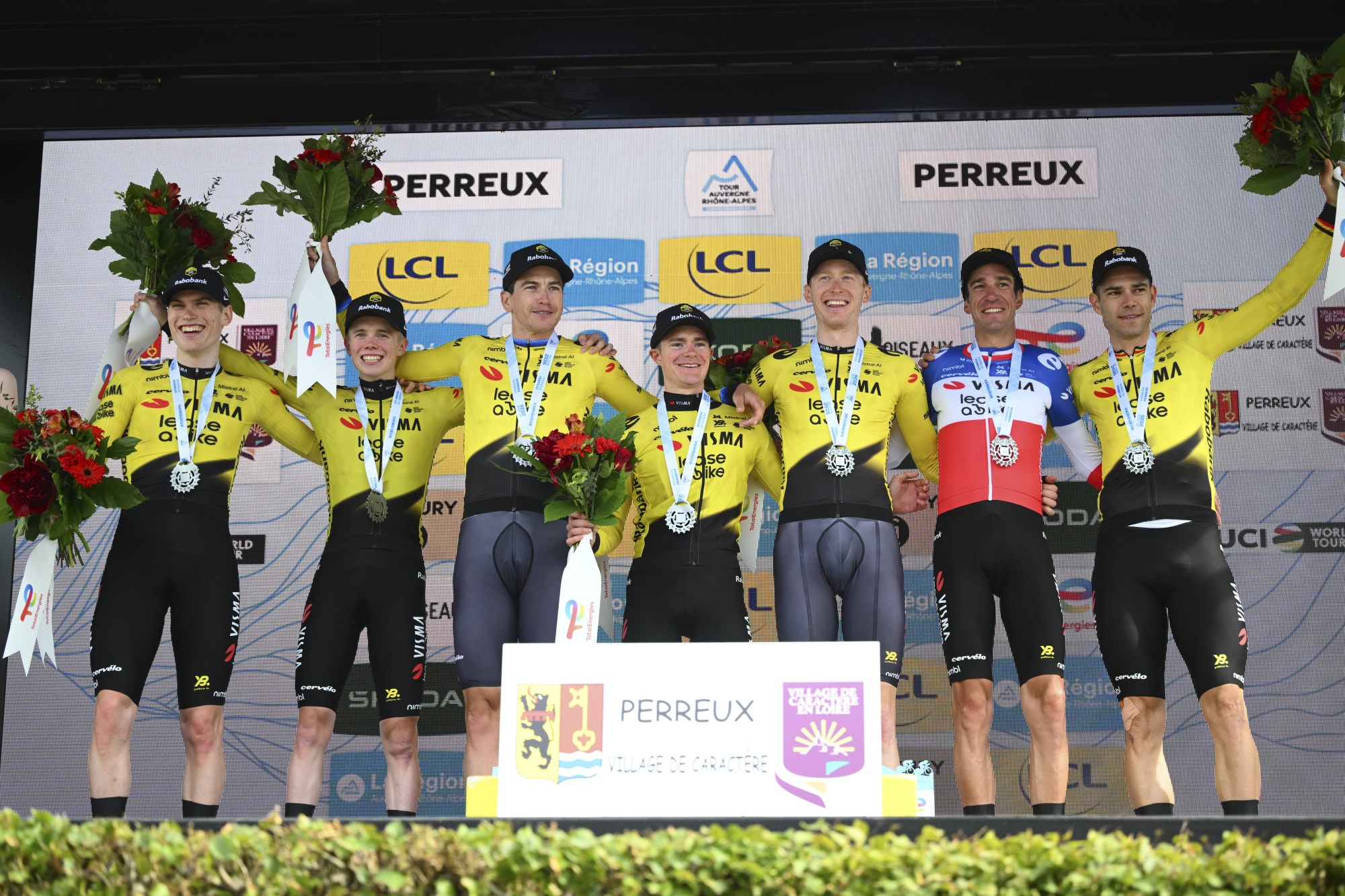 🚨🏆🚴🏻‍♂️🇫🇷Tour Auvergne - Rhône-Alpes: Visma al top, Baudin in giallo!🇳🇱🇫🇷