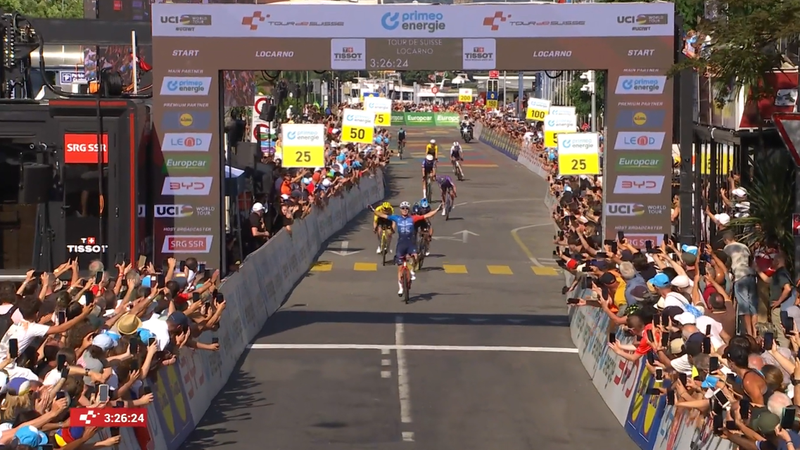 2^ TAPPA TOUR DE SUISSE: LA FUGA ARRIVA AL TRAGUARDO PER IL ROTTO DELLA CUFFIA