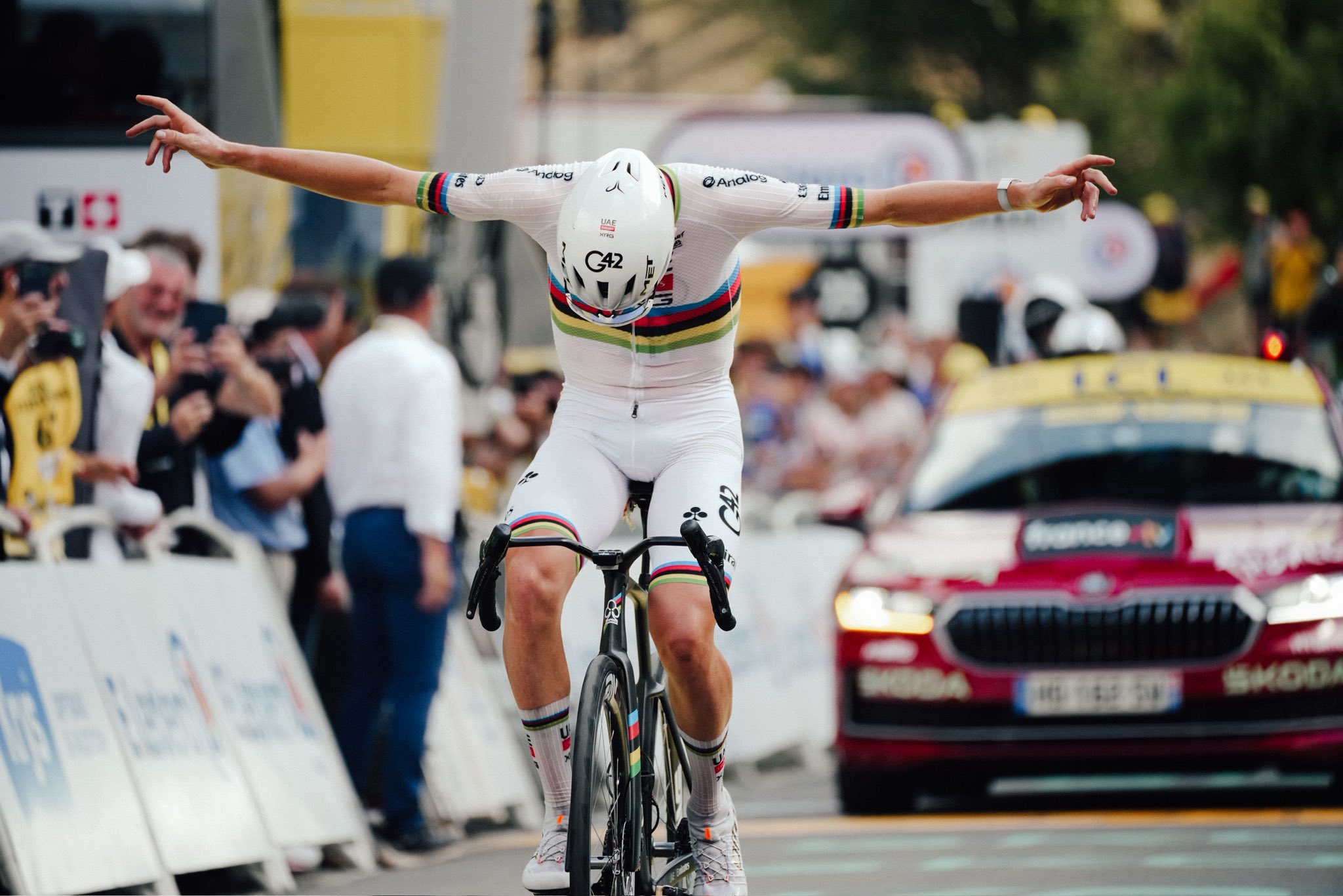 Tour de France-6ª Tappa: Pogacar doma il Tourmalet
