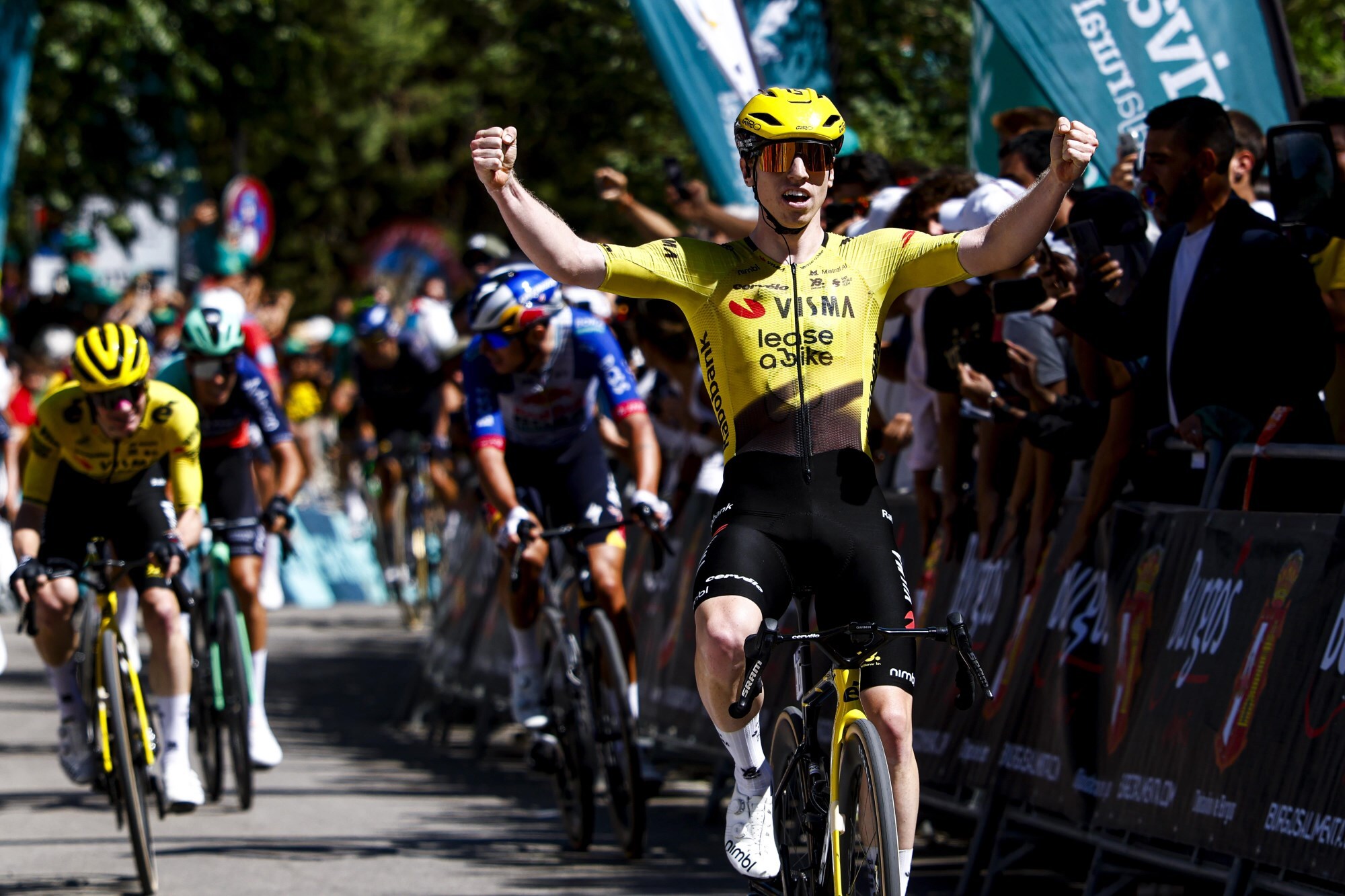 🚨🏆🚴🏻‍♂️🇪🇸Vuelta a Burgos : i calabroni dominano con una doppietta!🐝