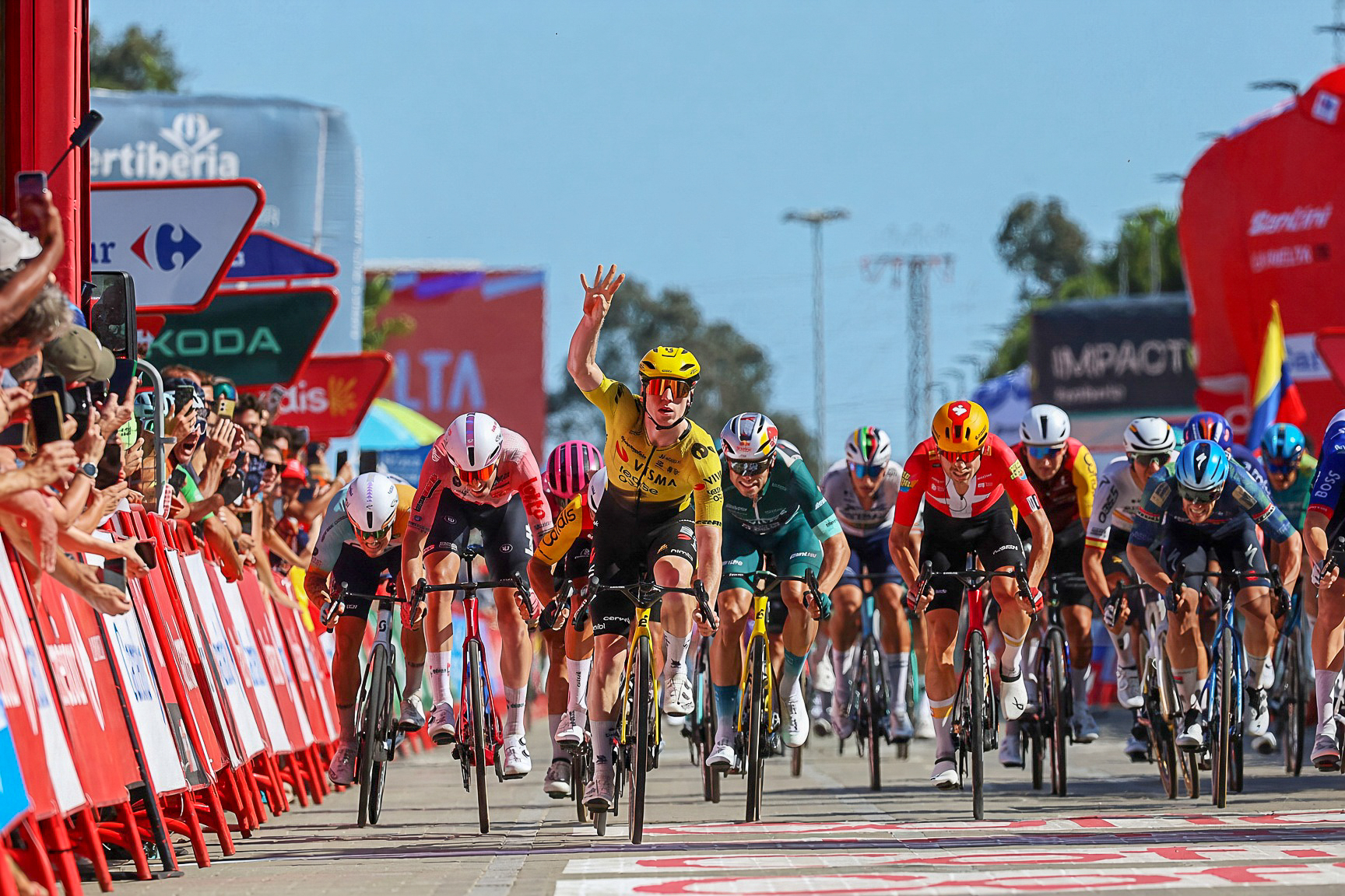 VUELTA A ESPAÑA - TAPPA 16^ : POKER DI BRENNAN!